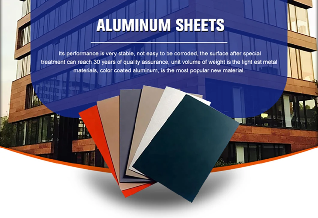 China Manufacture Aluminum Alloy Series Color Coated Aluminum Coil for Aluminum Composite Sheet