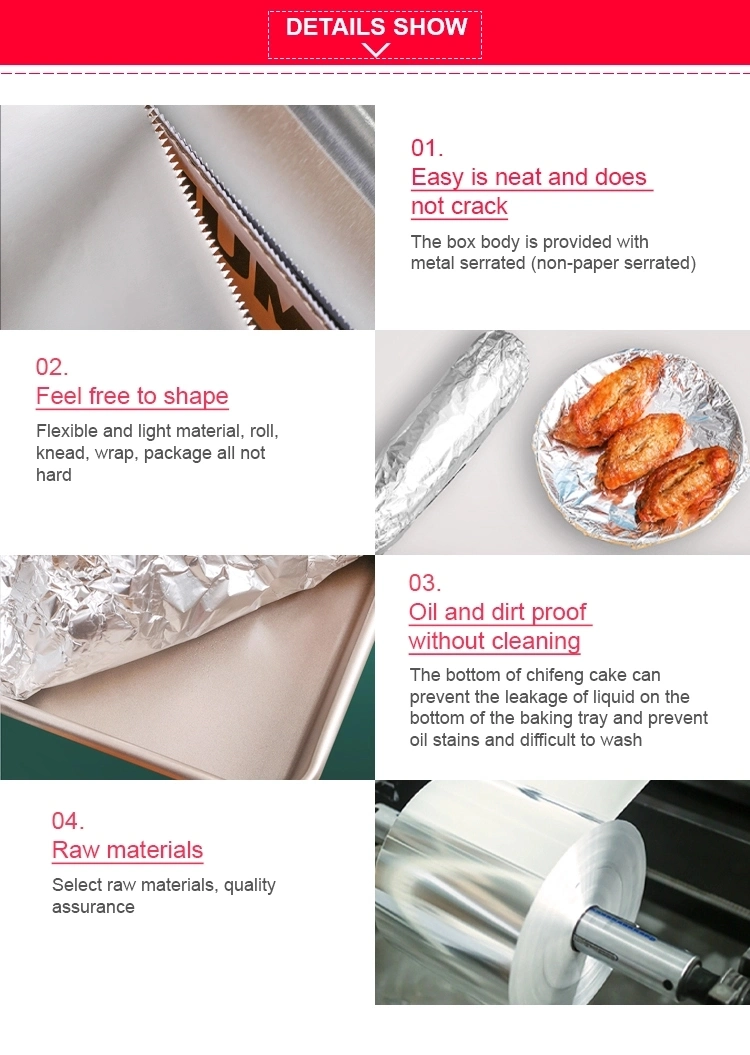 Top Quality Industrial Aluminum Foil for Food Packaging