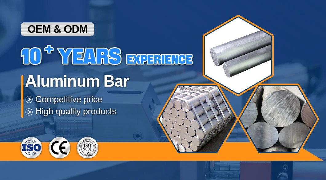 Prime Quality Corrosion Resistance 6000 Series Aluminum Round Bar for Melting Material