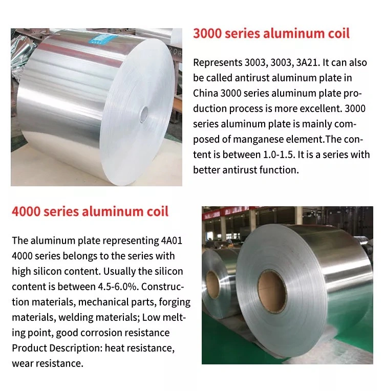 Wholesale 1xxx 3xxx 5xxx 6xxx 8xxx Series Aluminium Sheet Roll Aluminum Coil