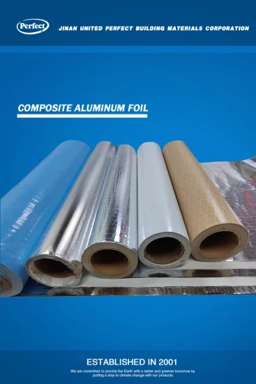 Roof Aluminum Foil Insulation Heat Sealing Foil